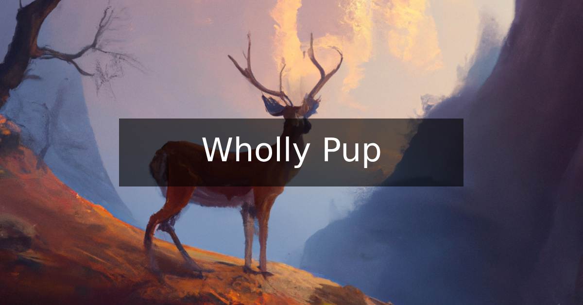 Thumbnail image for Wholly Pup